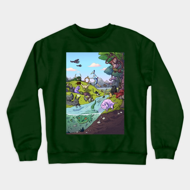 Lumberwoods Habitat Crewneck Sweatshirt by taShepard